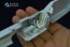 Quinta Studio QD32083 Bf 109G-2/G-4 3D-Printed & coloured Interior on decal paper (Hasegawa) 1/32